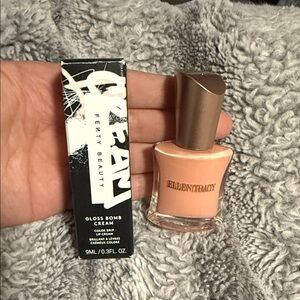 Fenty Beauty Gloss Bomb & Ellen T. Nail Polish